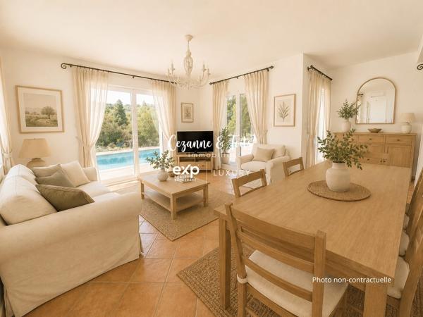 Villa provençale à vendre face au Golf 18 trous de Sainte-Maxime