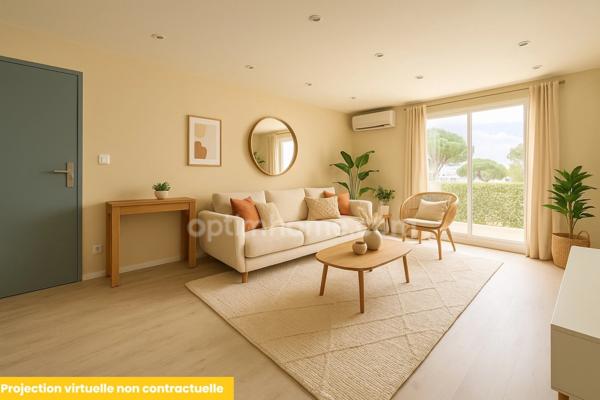 LA GRANDE-MOTTE (34280) – APPARTEMENT 3 CHAMBRES – CENTRE-VILLE – TRAVERSANT – TERRASSE – CALME – CLIMATISATION – CAVE – PARKING EN SUS