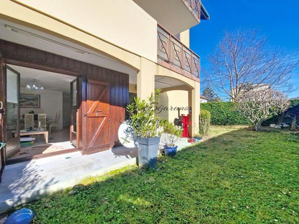 GAILLARD – Appartement T4 en rez-de-jardin avec garage