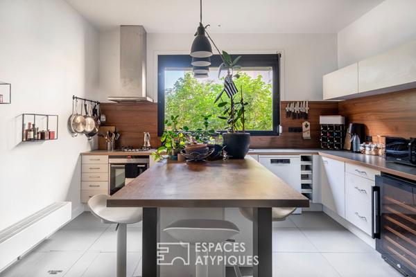 Loft rénové dans un ancien atelier de boulanger