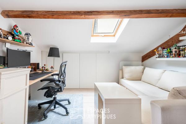 Loft rénové dans un ancien atelier de boulanger