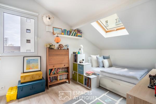 Loft rénové dans un ancien atelier de boulanger