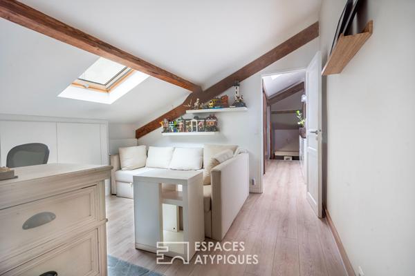 Loft rénové dans un ancien atelier de boulanger