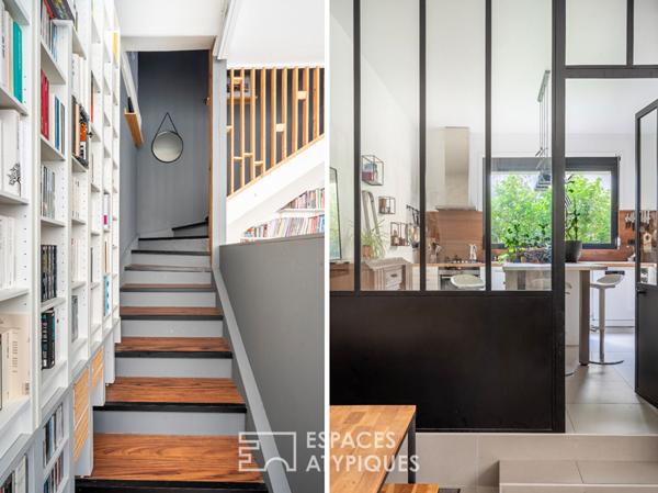 Loft rénové dans un ancien atelier de boulanger