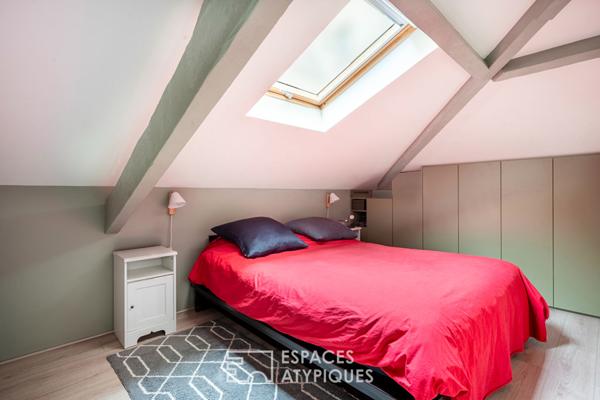 Loft rénové dans un ancien atelier de boulanger