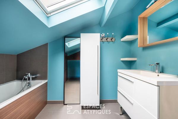 Loft rénové dans un ancien atelier de boulanger