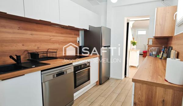 AGEN hyper centre 127M² 3 chambres, garage et cour