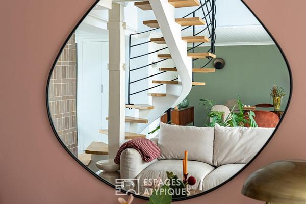 Maison de Ville rénovée avec patio arboré au coeur du quartier Labouret