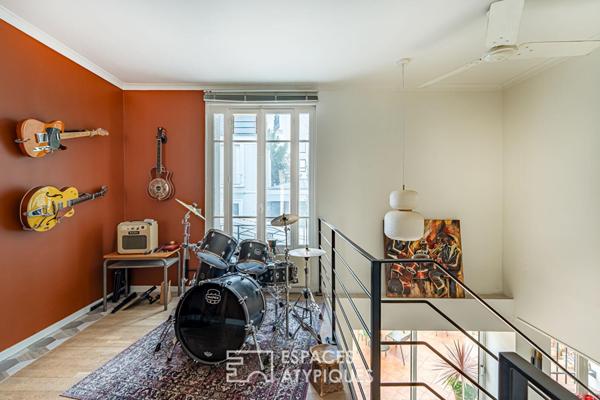 Maison de Ville rénovée avec patio arboré au coeur du quartier Labouret