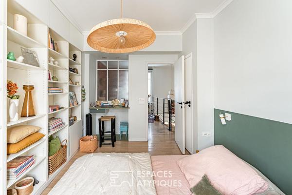 Maison de Ville rénovée avec patio arboré au coeur du quartier Labouret