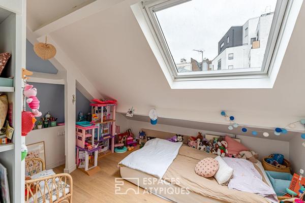 Maison de Ville rénovée avec patio arboré au coeur du quartier Labouret