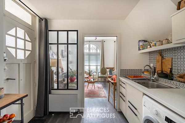 Maison de Ville rénovée avec patio arboré au coeur du quartier Labouret