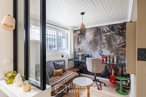 Maison de Ville rénovée avec patio arboré au coeur du quartier Labouret