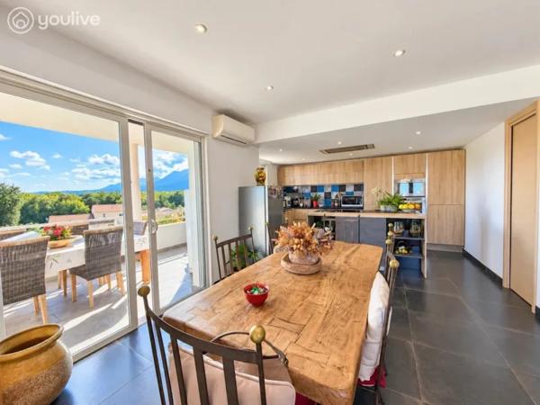 DERNIER ÉTAGE – T3 85 M² – TERRASSE – VUE MER & MONTAGNE