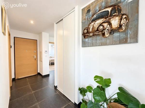DERNIER ÉTAGE – T3 85 M² – TERRASSE – VUE MER & MONTAGNE