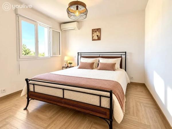 DERNIER ÉTAGE – T3 85 M² – TERRASSE – VUE MER & MONTAGNE