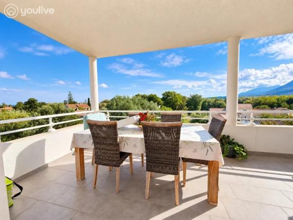 DERNIER ÉTAGE – T3 85 M² – TERRASSE – VUE MER & MONTAGNE