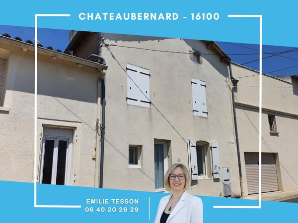 Maison de ville - 60 m² - 1 chambre et 1 bureau