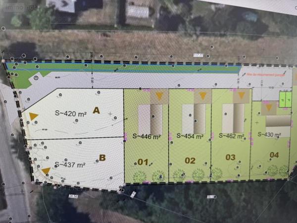Terrain à Batir à vendre à Péaule dans le Morbihan (56130), ref : 56084-404
