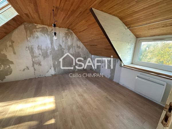 Maison de ville en pierre sur 3 niveaux