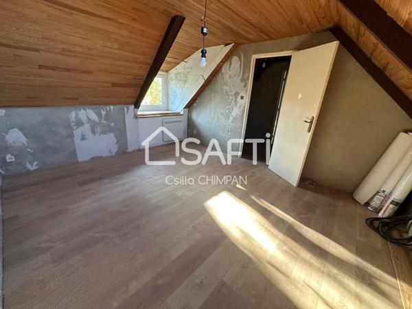 Maison de ville en pierre sur 3 niveaux