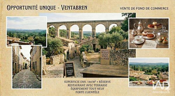 Restaurant à vendre 144 m² Ventabren