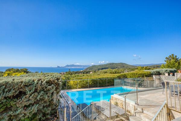 Villa Domaine Port d'Alon vue mer