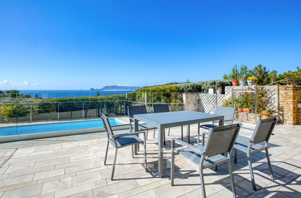 Villa Domaine Port d'Alon vue mer