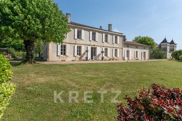 Domaine de Maître et parc de 3,7 hectares : L'exception aux portes de Bordeaux