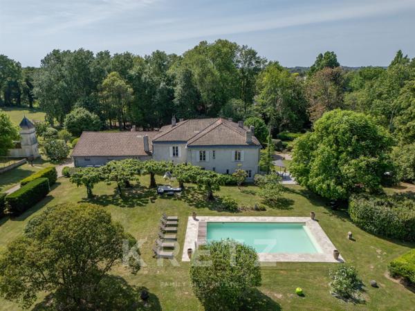 Domaine de Maître et parc de 3,7 hectares : L'exception aux portes de Bordeaux