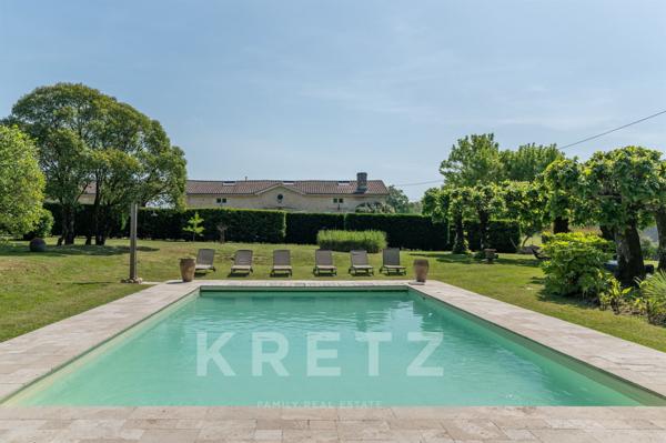 Domaine de Maître et parc de 3,7 hectares : L'exception aux portes de Bordeaux
