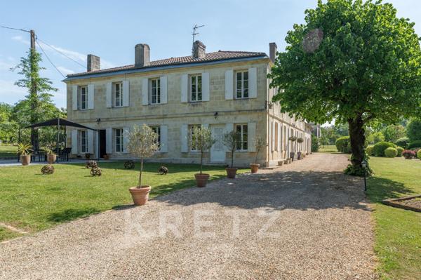 Domaine de Maître et parc de 3,7 hectares : L'exception aux portes de Bordeaux