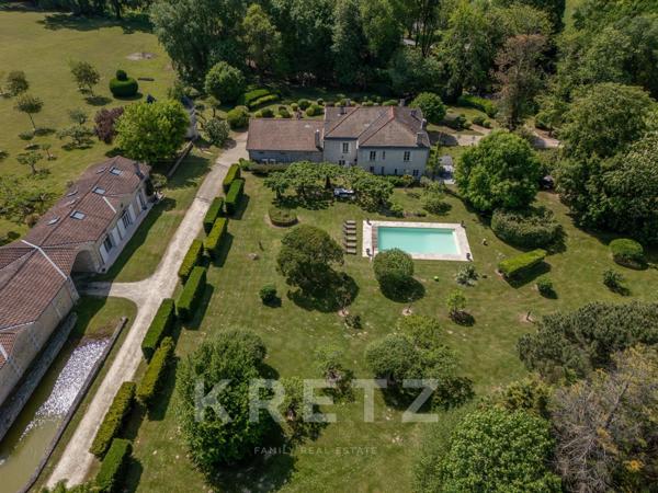 Domaine de Maître et parc de 3,7 hectares : L'exception aux portes de Bordeaux