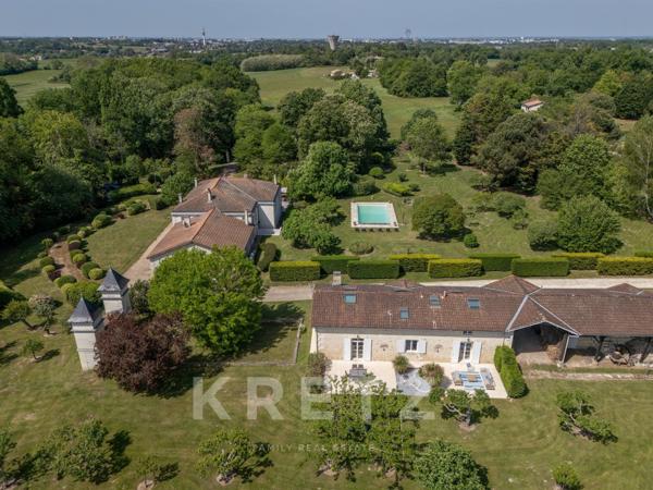 Domaine de Maître et parc de 3,7 hectares : L'exception aux portes de Bordeaux