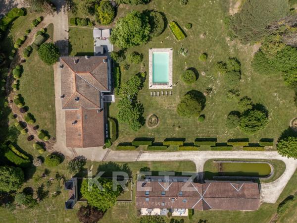 Domaine de Maître et parc de 3,7 hectares : L'exception aux portes de Bordeaux