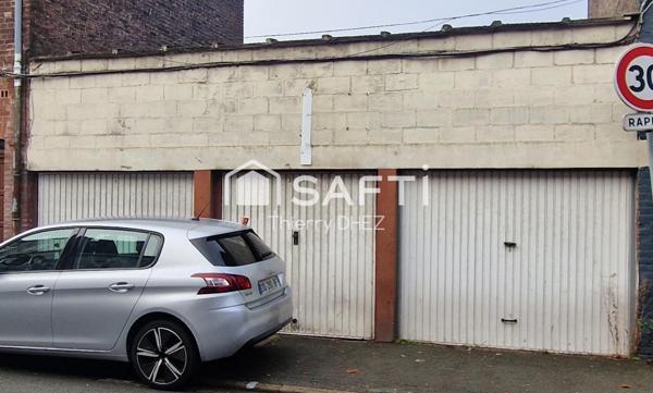 Terrain constructible de 170 m² avec 5 garages – Wattrelos (secteur Mont-à-Leux)