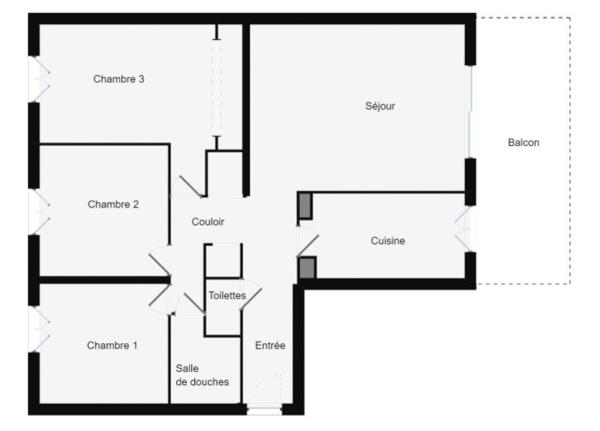 Vente / Appartement T4 à Saint-Nazaire (44600)