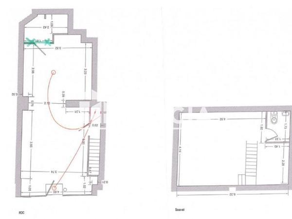 Location Local commercial 1 pièce 63 m² - 5 RUE GUSTAVE COURBET Paris 75116