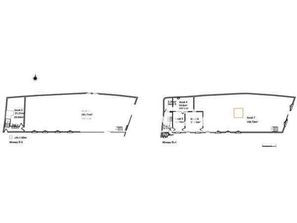Local commercial 7 pièces à louer