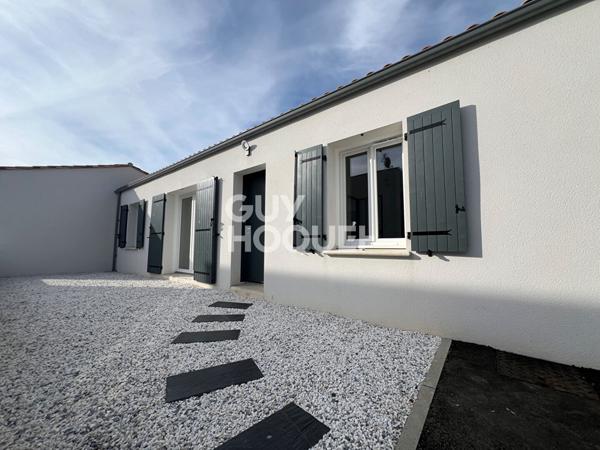 EXCLUSIVITÉ Maison plain-pied neuve avec garage double