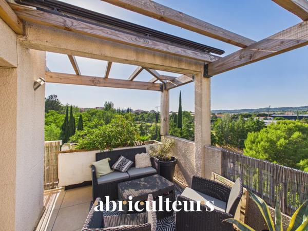 RARE: Charmant appartement de 85m² avec vue dégagée et terrasse de 31,78m² Jas de Bouffan Aix-en-Provence
