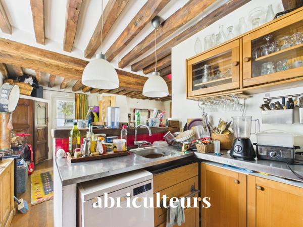 Maison Historique de Charme 103 m² Cour Pavée & Terrasse en vente à Le Pecq (78230)