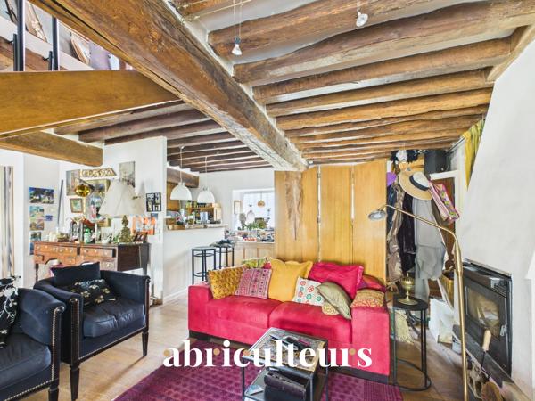 Maison Historique de Charme 103 m² Cour Pavée & Terrasse en vente à Le Pecq (78230)