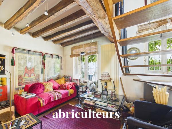 Maison Historique de Charme 103 m² Cour Pavée & Terrasse en vente à Le Pecq (78230)