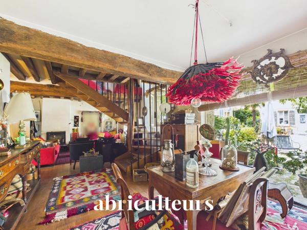 Maison Historique de Charme 103 m² Cour Pavée & Terrasse en vente à Le Pecq (78230)
