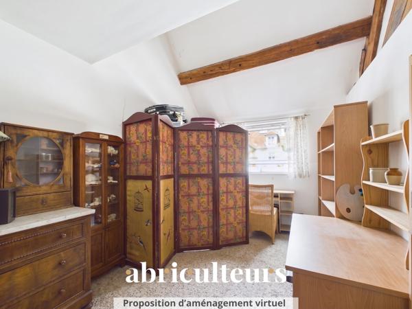 Maison Historique de Charme 103 m² Cour Pavée & Terrasse en vente à Le Pecq (78230)
