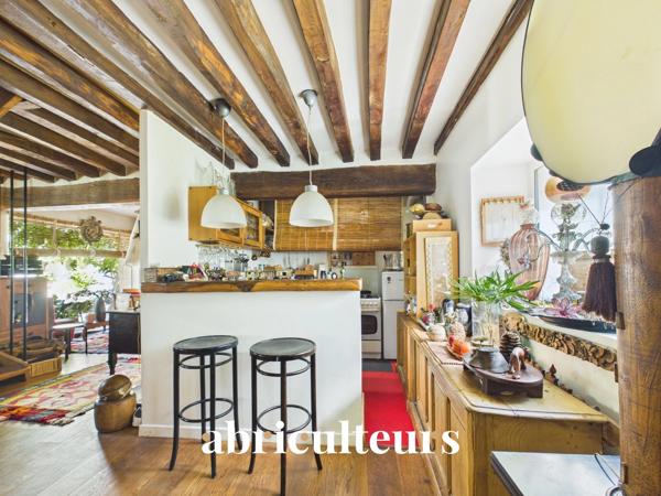 Maison Historique de Charme 103 m² Cour Pavée & Terrasse en vente à Le Pecq (78230)