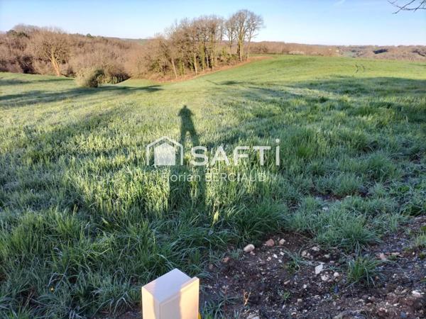 Terrain constructible viabilisé