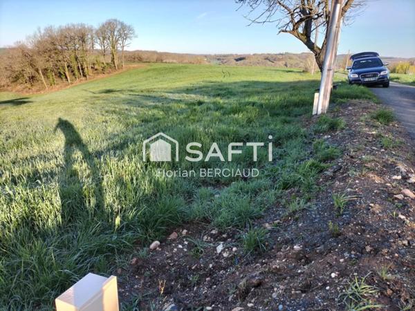 Terrain constructible viabilisé