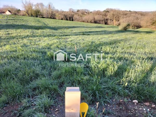 Terrain constructible viabilisé